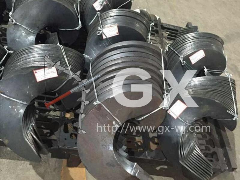 合格的螺旋叶片怎么生产出来的?