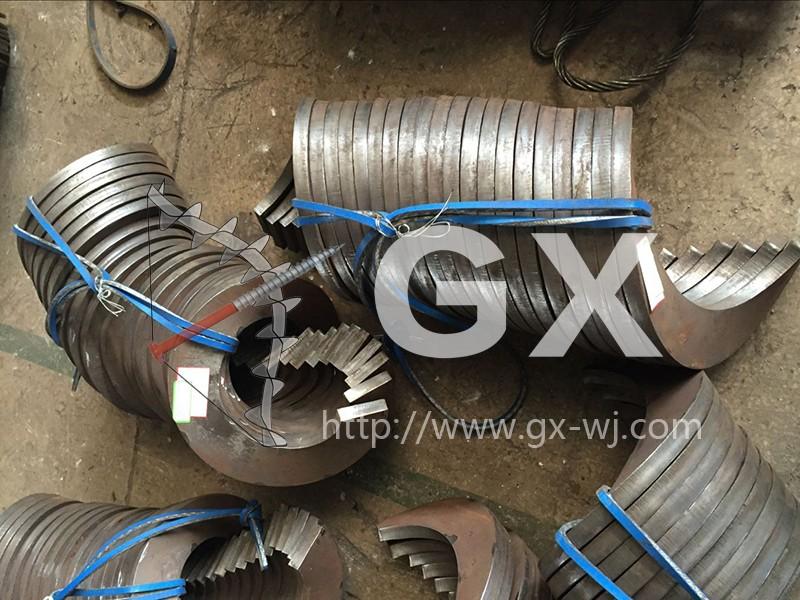 连续冷轧方式生产的螺旋叶片产品及技术特点